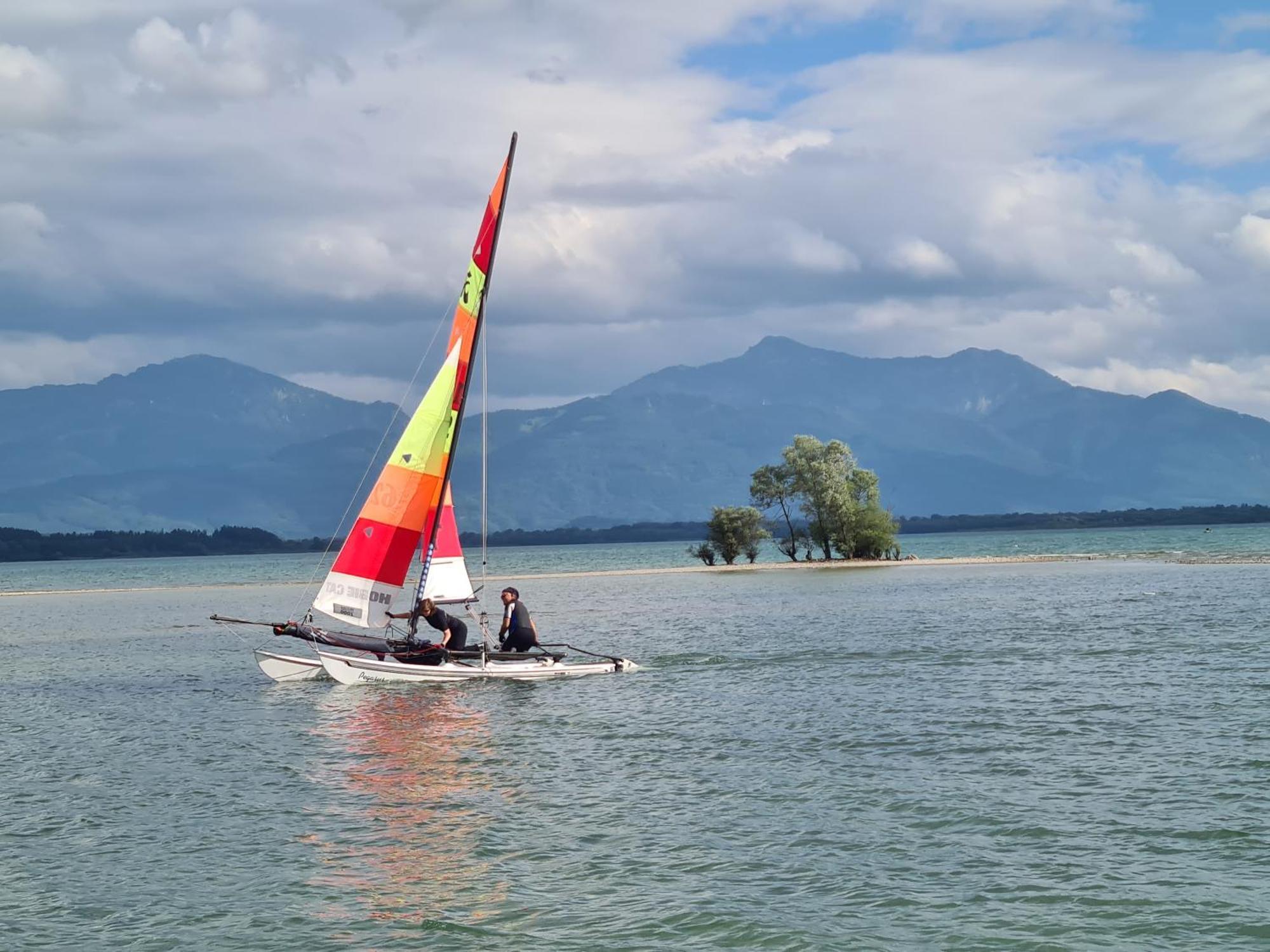 Vintage Studio Am Chiemsee Übersee Kültér fotó